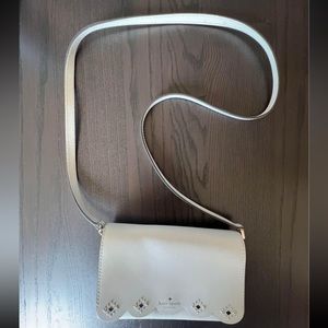 White Kate Spade Crossbody Purse